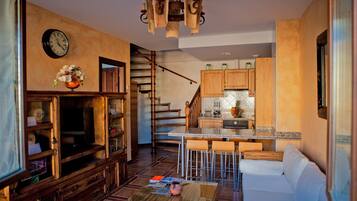 TV, libri, impianto stereo