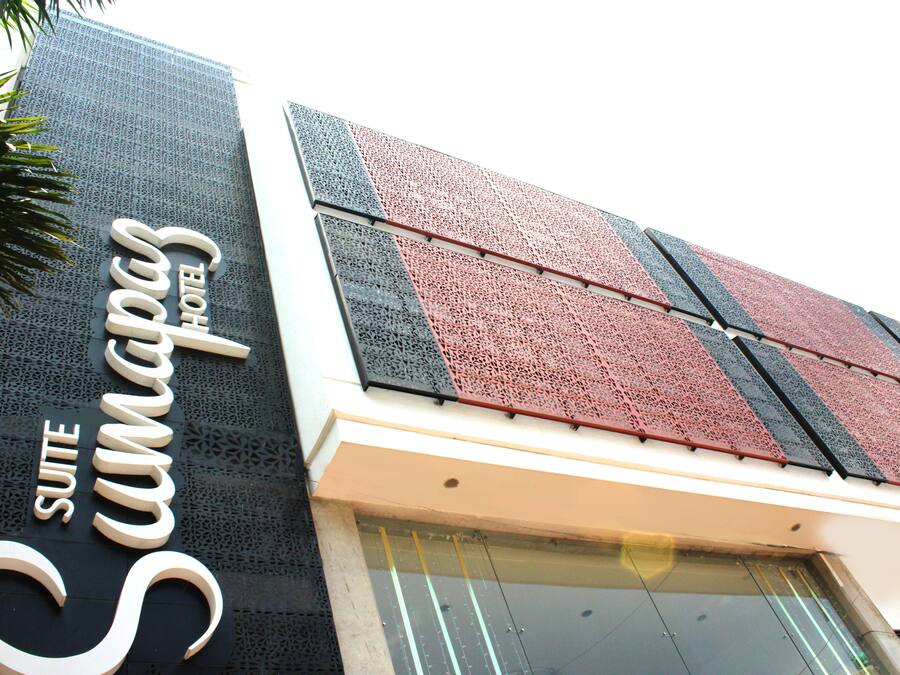 Fassade der Unterkunft