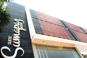 Fachada del alojamiento