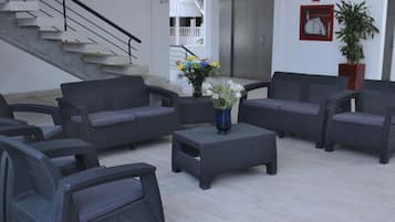Sala de estar en el lobby