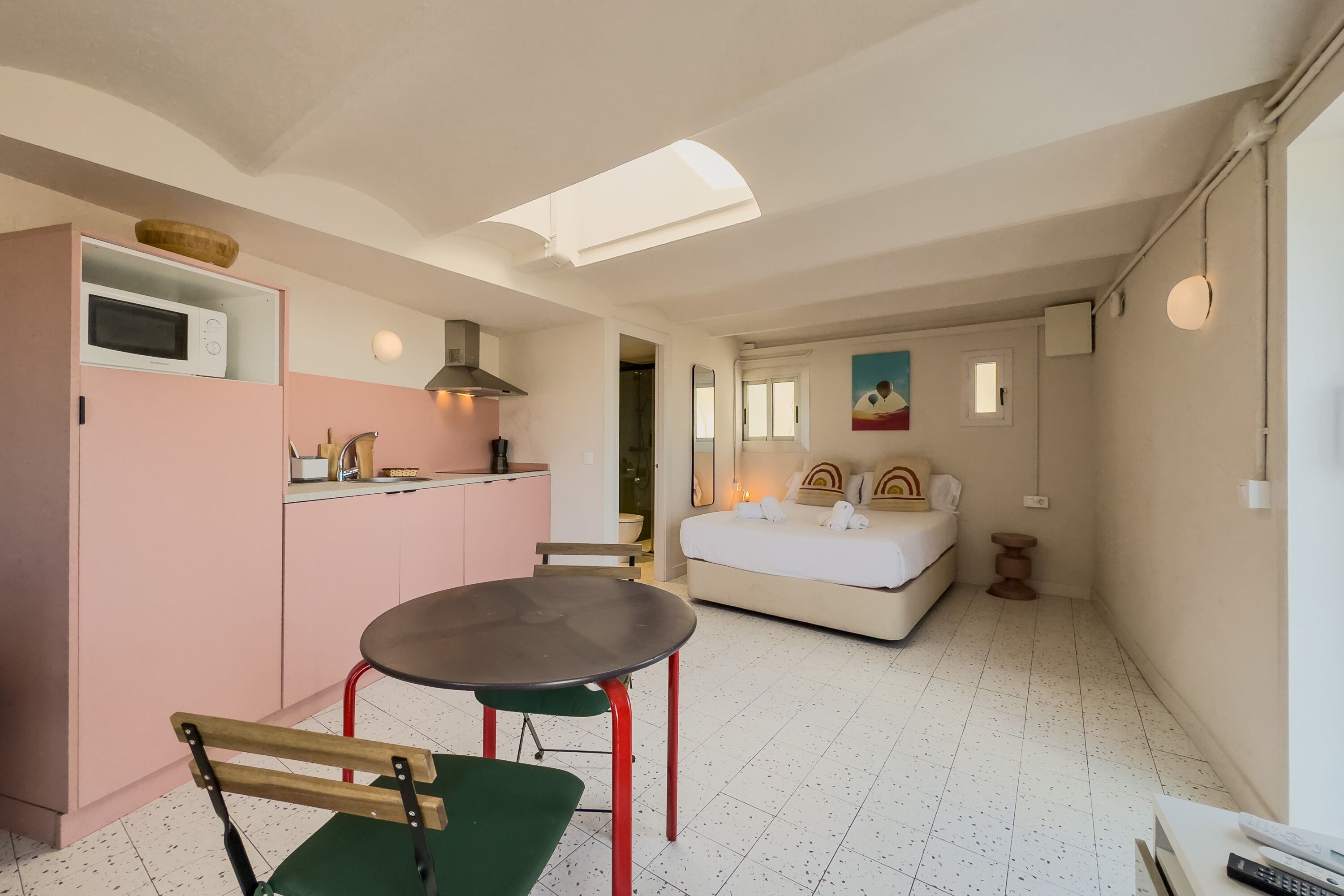 Estudio, terraza | Zona de estar