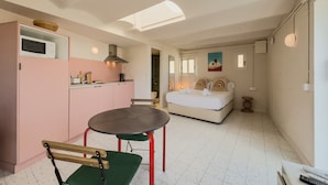 Studio, terrasse | Oppholdsområde