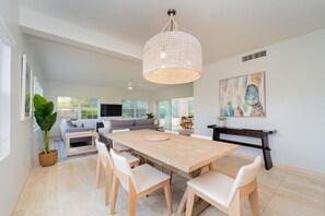 Condo 3 bedroom, Partial Ocean View | In-room dining - The Colonial Club, Oceanfront Condos (Seven Mile Beach)