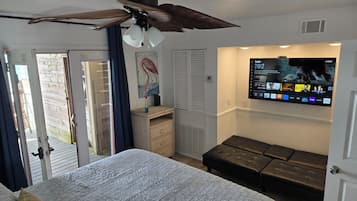 1 habitación, tabla de planchar con plancha, wifi y ropa de cama