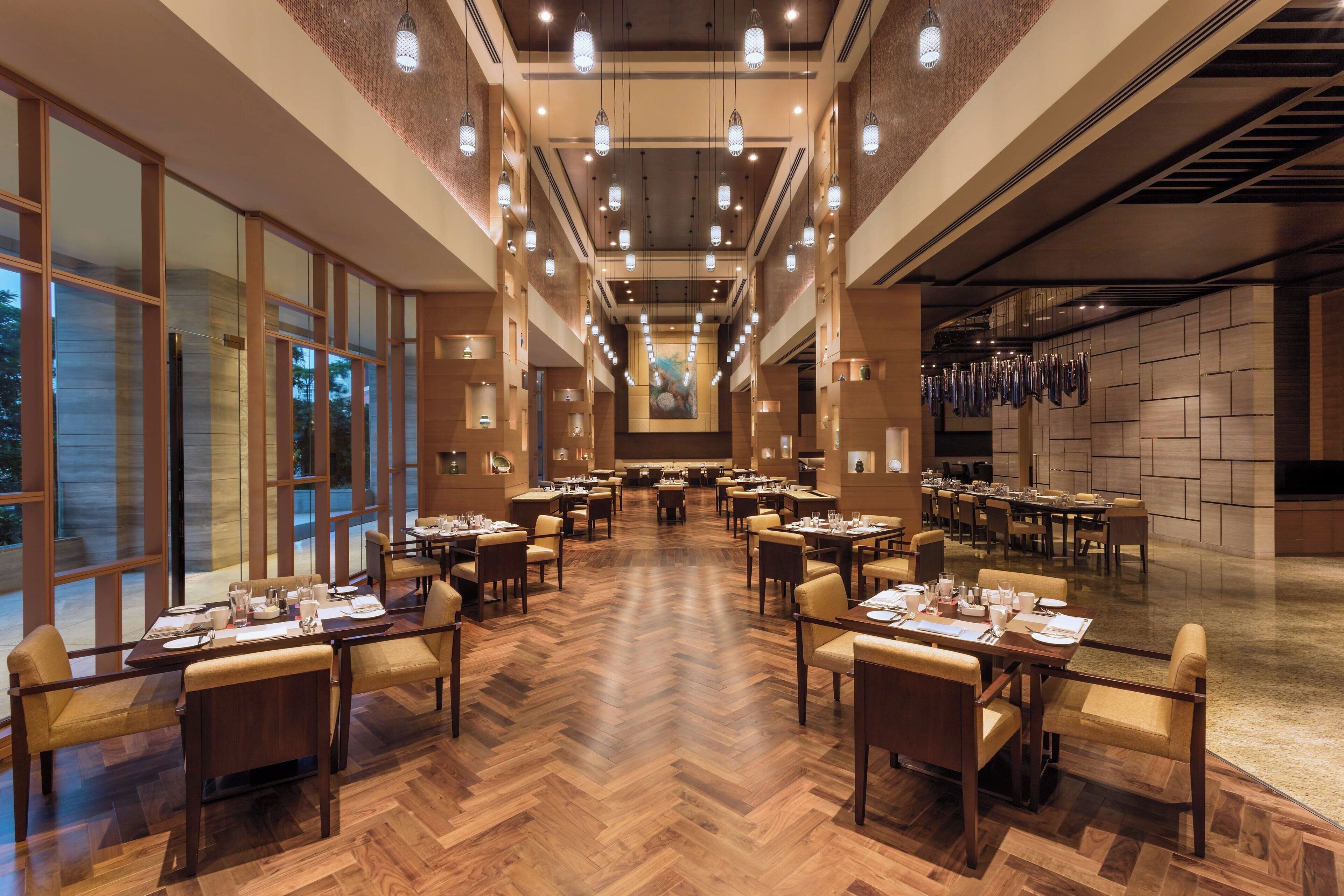 3 restaurants, breakfast, lunch served; local and international cuisine