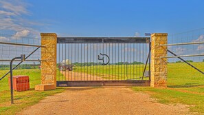 Enceinte de l’hébergement