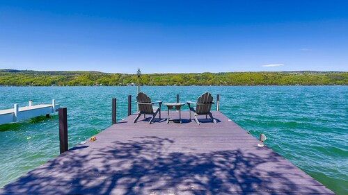 Tranquility on Keuka: Family Retreat with Private Lakefront