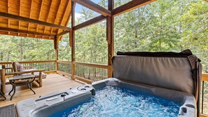 Outdoor spa tub - Great Escape- Luxury Spa Cabin w 2 Person 6 Ft. Jacuzzi Warm Air Spa (Cleveland)