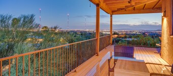 New HILLTOP CASITA in the Foothills with surrounding Mountain and City Views! 