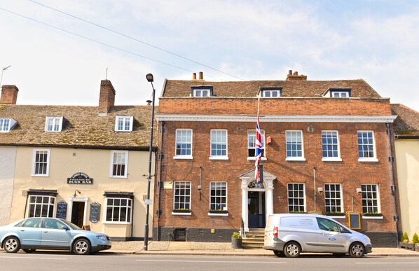 Fassade der Unterkunft