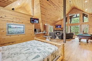 1 chambre, fer et planche à repasser, Wi-Fi gratuit, draps fournis