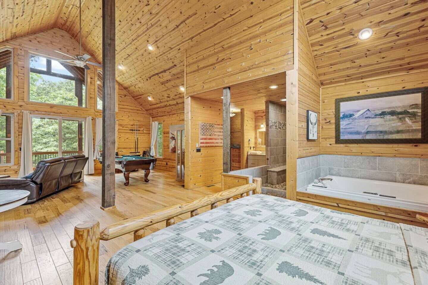 1 chambre, fer et planche à repasser, Wi-Fi gratuit, draps fournis