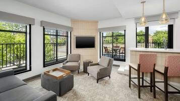 Hypo-allergenic bedding, pillow-top beds, desk, iron/ironing board