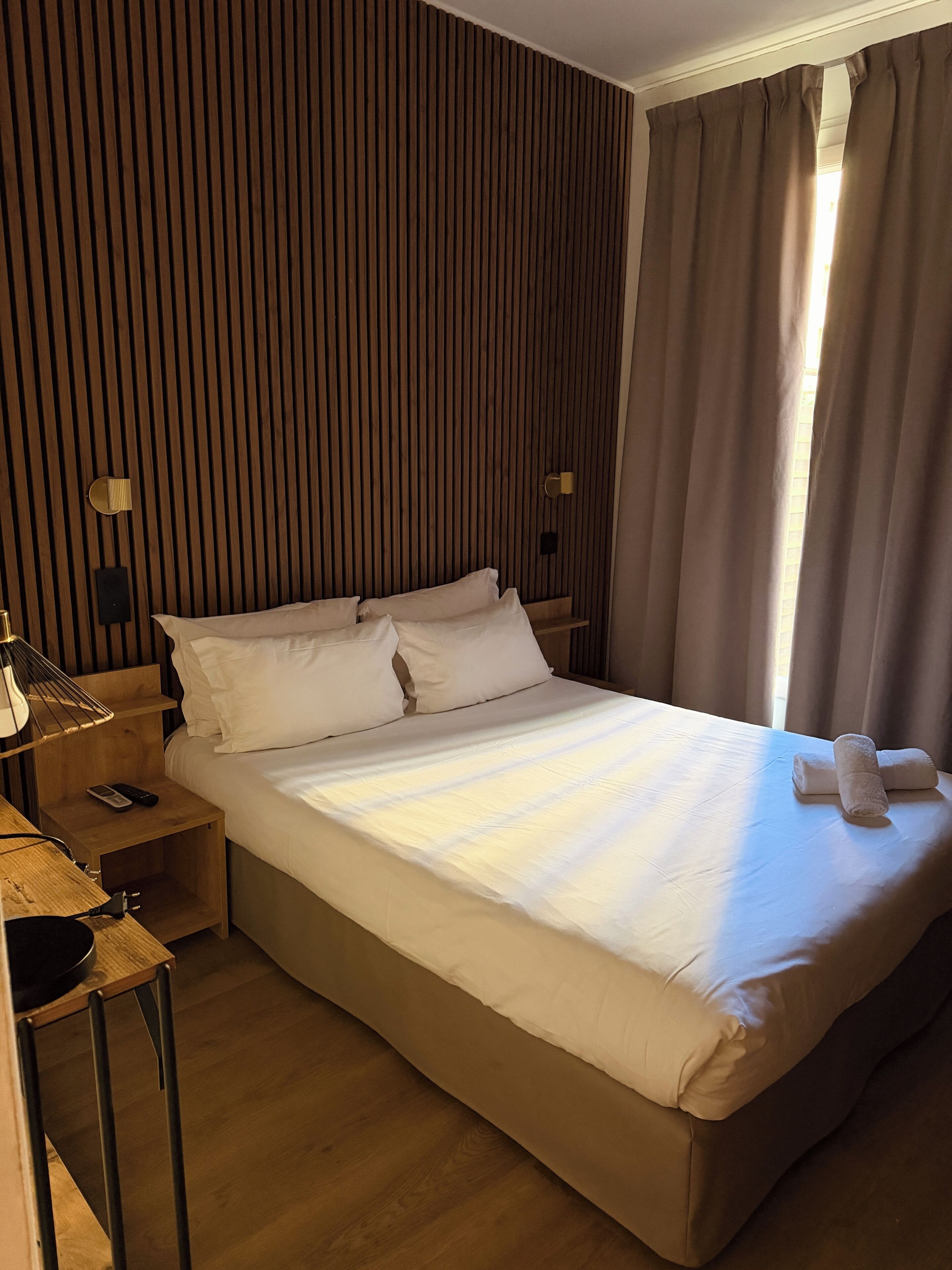 Economy Double Room | 1 bedroom, premium bedding, desk, blackout curtains