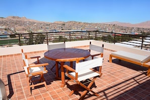 Junior Suite, 1 Queen Bed | Terrace/patio