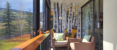 Appart'hôtel, 2 chambres | Vue depuis l’hébergement