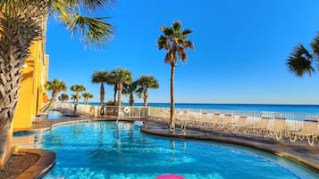 Indoor pool, outdoor pool