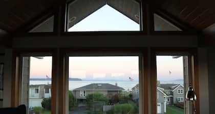 Elegant get-away with breathtaking views of the water, beach, and wetlands
