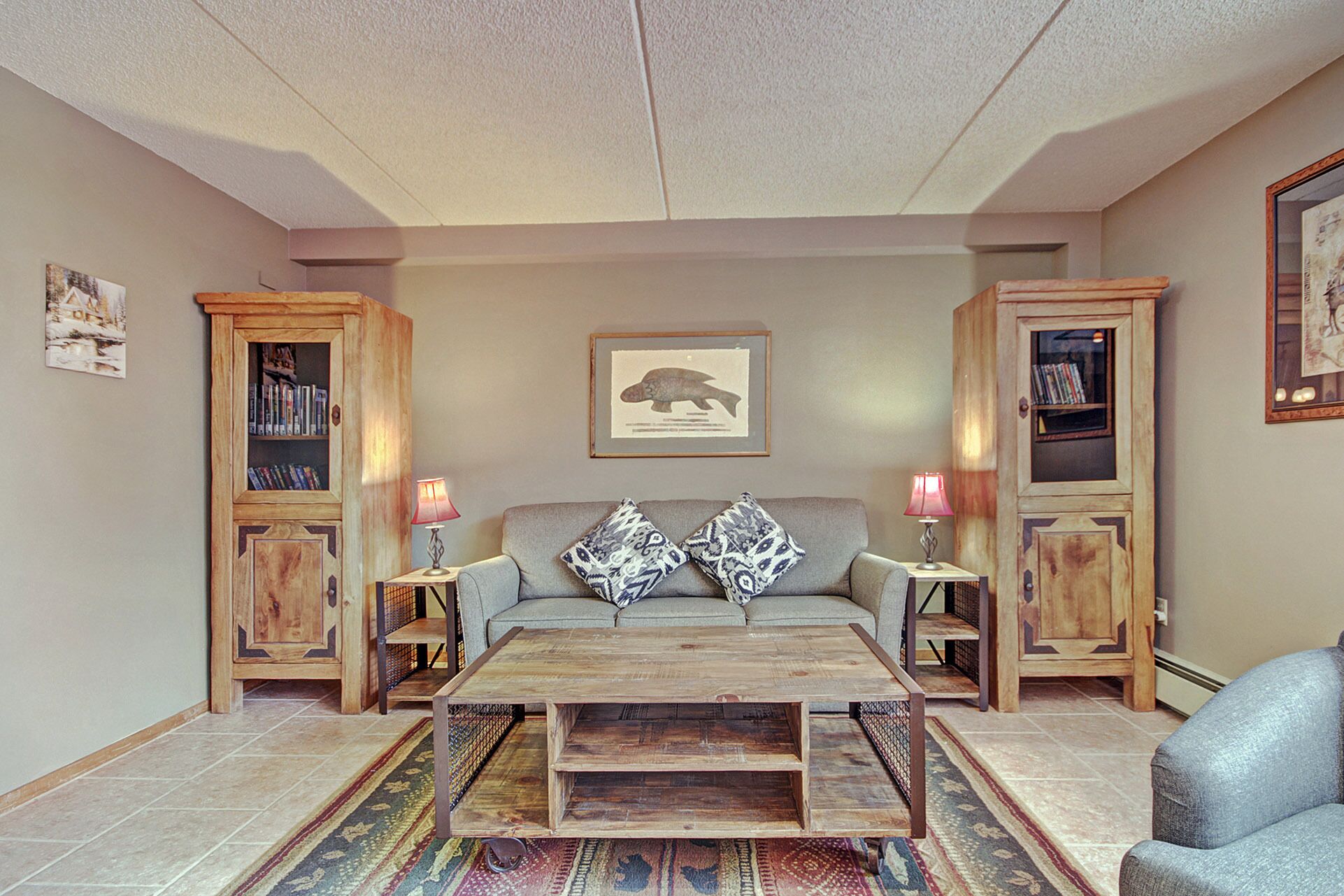 Condo, 1 habitación | Área de sala de estar