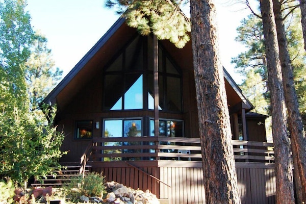 Relax on the front deck day or night