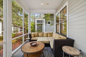 Terrace/patio - Charming 4 BR Family Beach Retreat | 25 Half Moon, WaterSound West Beach (Panama City Beach)