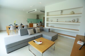 Vila Keluarga, 3 kamar tidur, kolam renang pribadi, pemandangan lapangan golf | Area keluarga