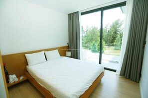 Family Villa, 3 Bedrooms, Private Pool, Golf View | 3 bedrooms, minibar, blackout drapes, iron/ironing board - Point Villa Danang Golf Course (Da Nang)