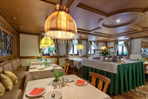 Daily buffet breakfast (EUR 10 per person)