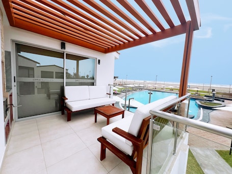 Deluxe Bungalow, Pool View (norte) | Bed sheets