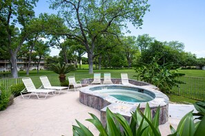 Condo, 2 Bedrooms | Outdoor spa tub - Urban Bungalow WW C301 2 Bedroom Condo by RedAwning (New Braunfels)