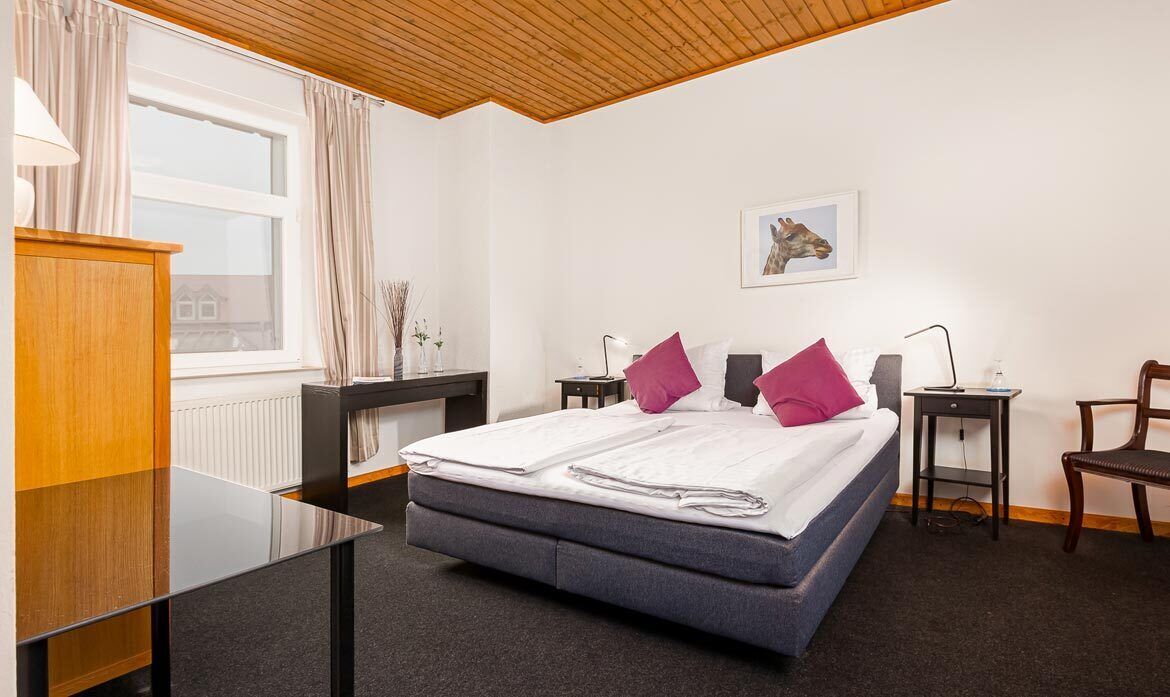 Dreibettzimmer | Bettwäsche aus ägyptischer Baumwolle, hochwertige Bettwaren