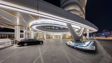 Entrada al alojamiento