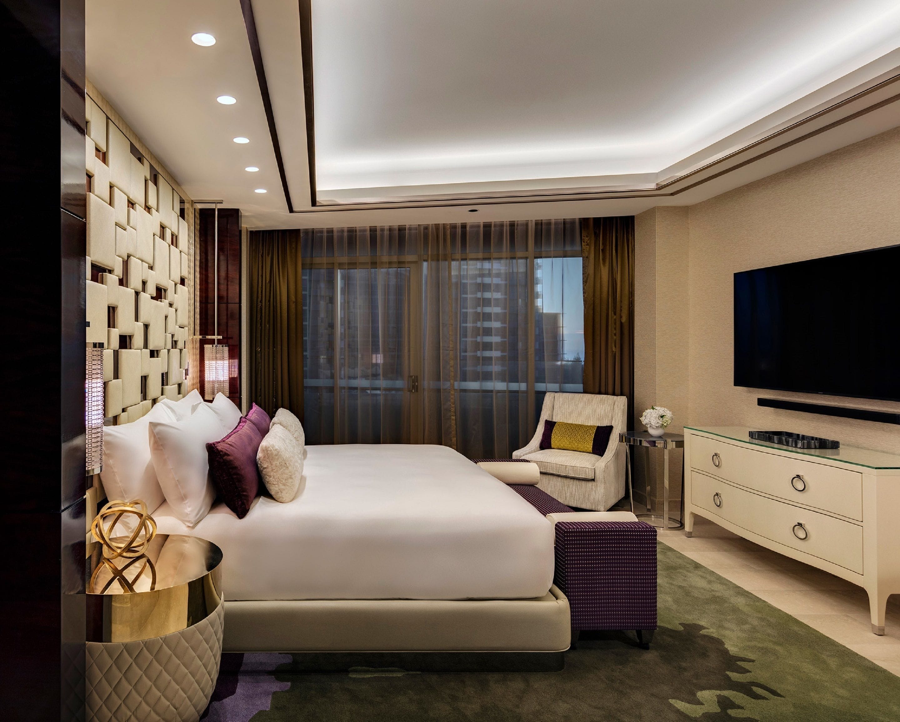 free minibar items, in-room safe, individually decorated