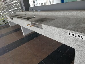 Enceinte de lâhĂ©bergement