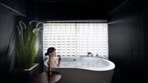 Rom – premium, ikke-røyk, terrasse (with Private Semi Open Air Bath) | Bad
