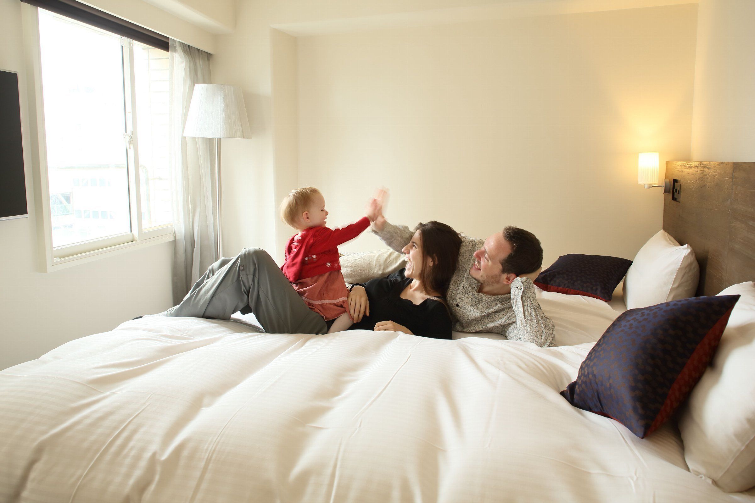 Quarto duplo, para não fumantes (Hollywood) | Edredons de pluma, Wi-Fi de cortesia, roupa de cama