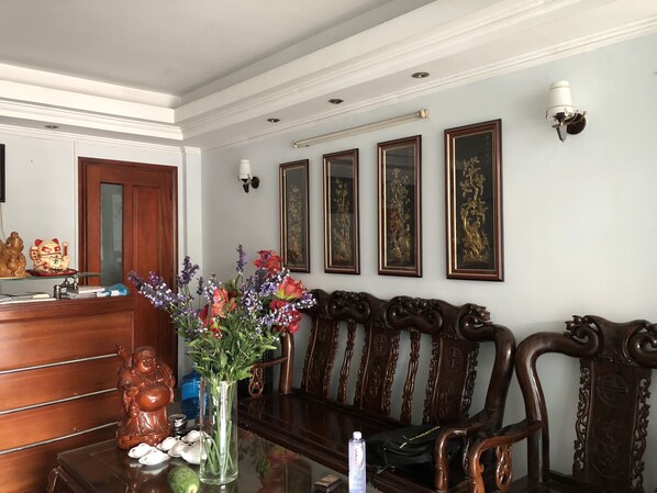 Khu tiếp khách ở sảnh