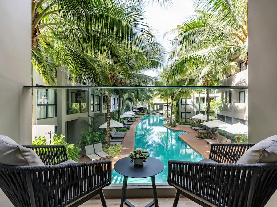 Vista des de l'habitació