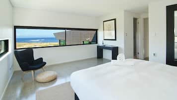 Maison Luxe, 3 chambres, vue océan, en bord de plage | 3 chambres, literie de qualité supérieure, fer et planche à repasser