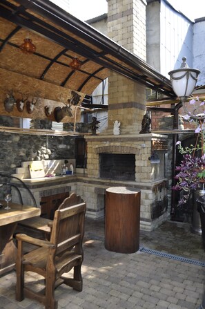 Enceinte de l’hébergement