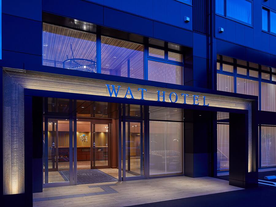 Fassade der Unterkunft â Abend/Nacht