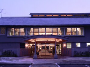 Entrée de l’hébergement