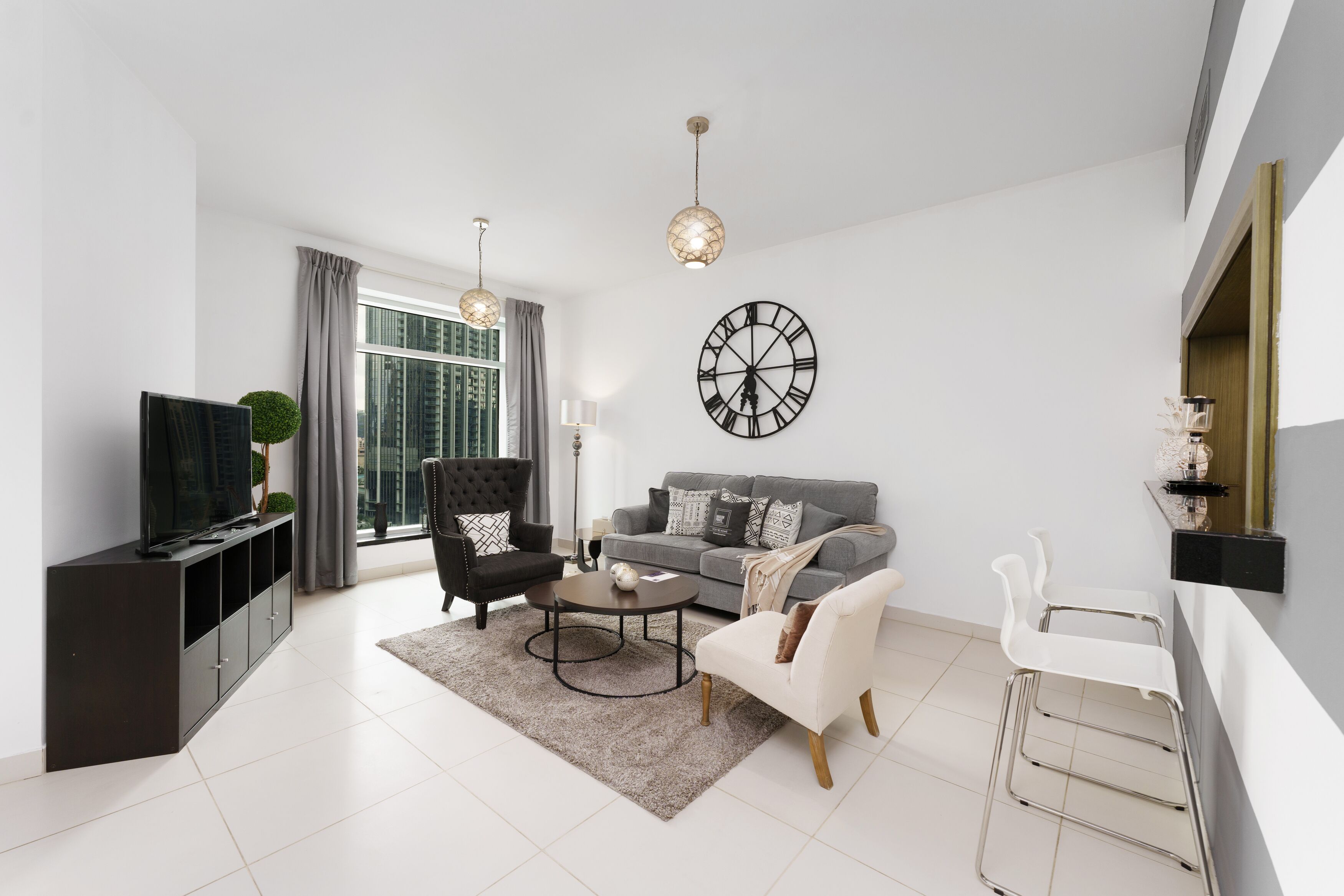 Apartment, 2 Bedrooms | Living area