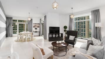 Apartment, 2 Bedrooms | Living area