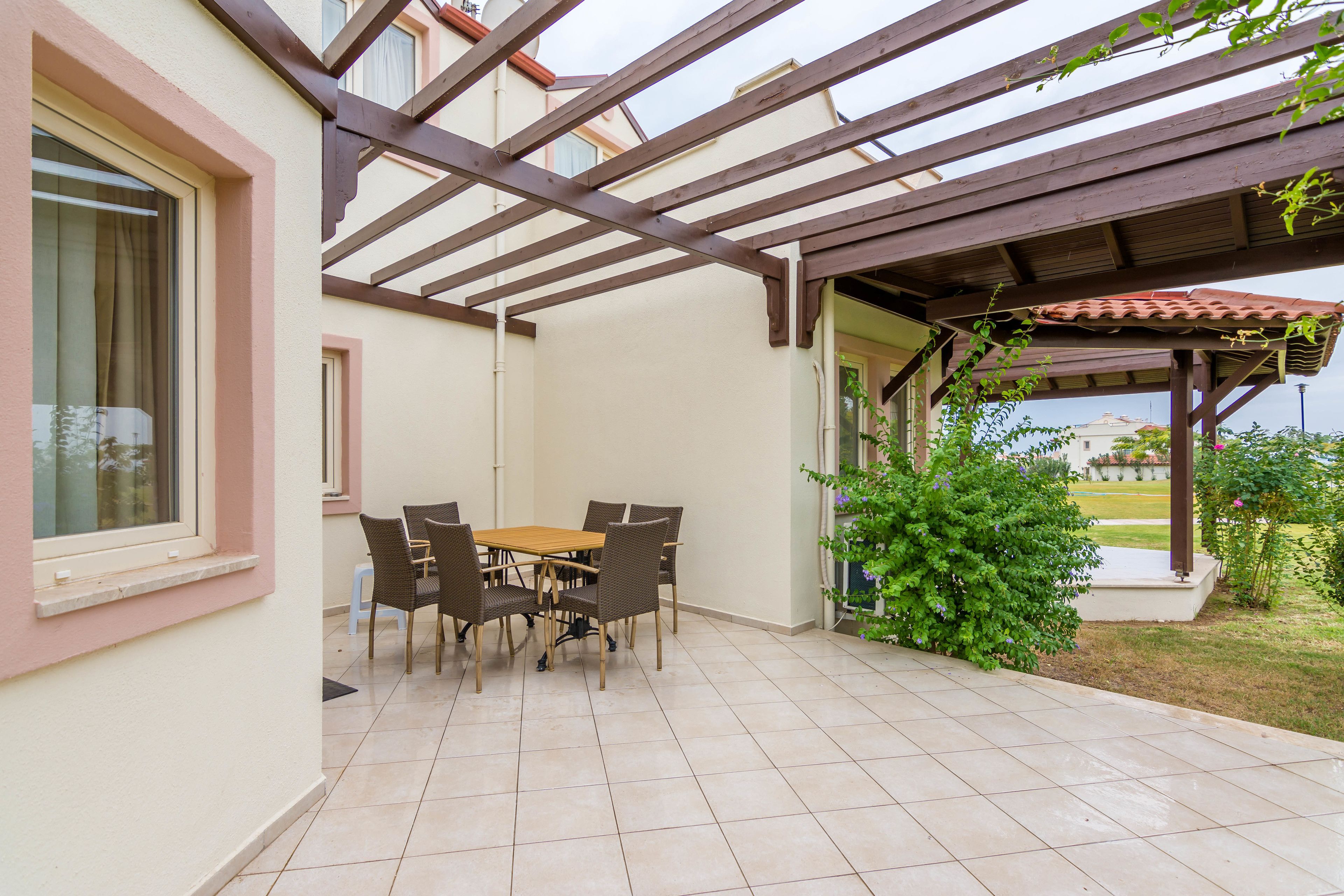 deluxe villa, 3 bedrooms | terrace/patio