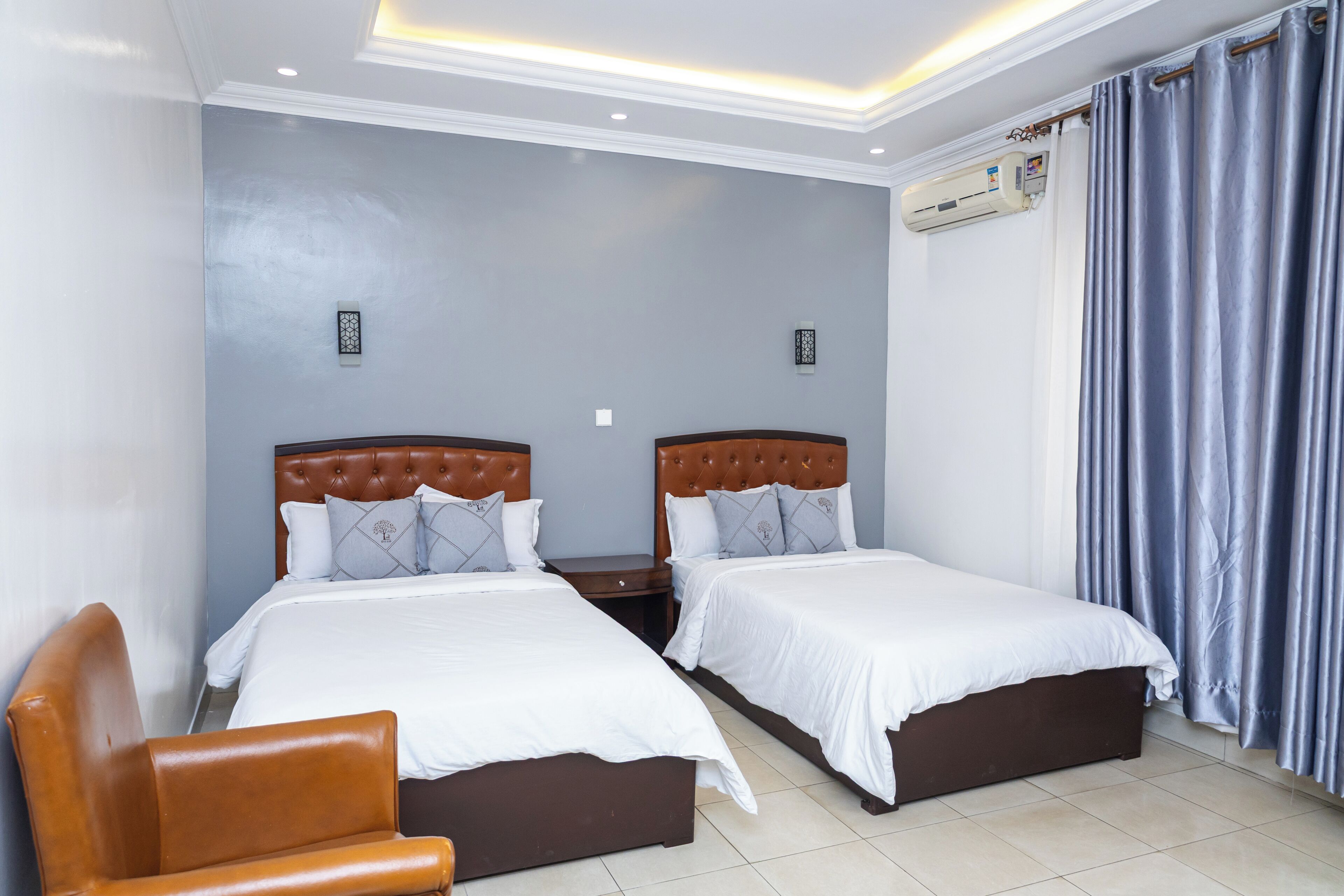 Chambre Deluxe avec lits jumeaux, balcon