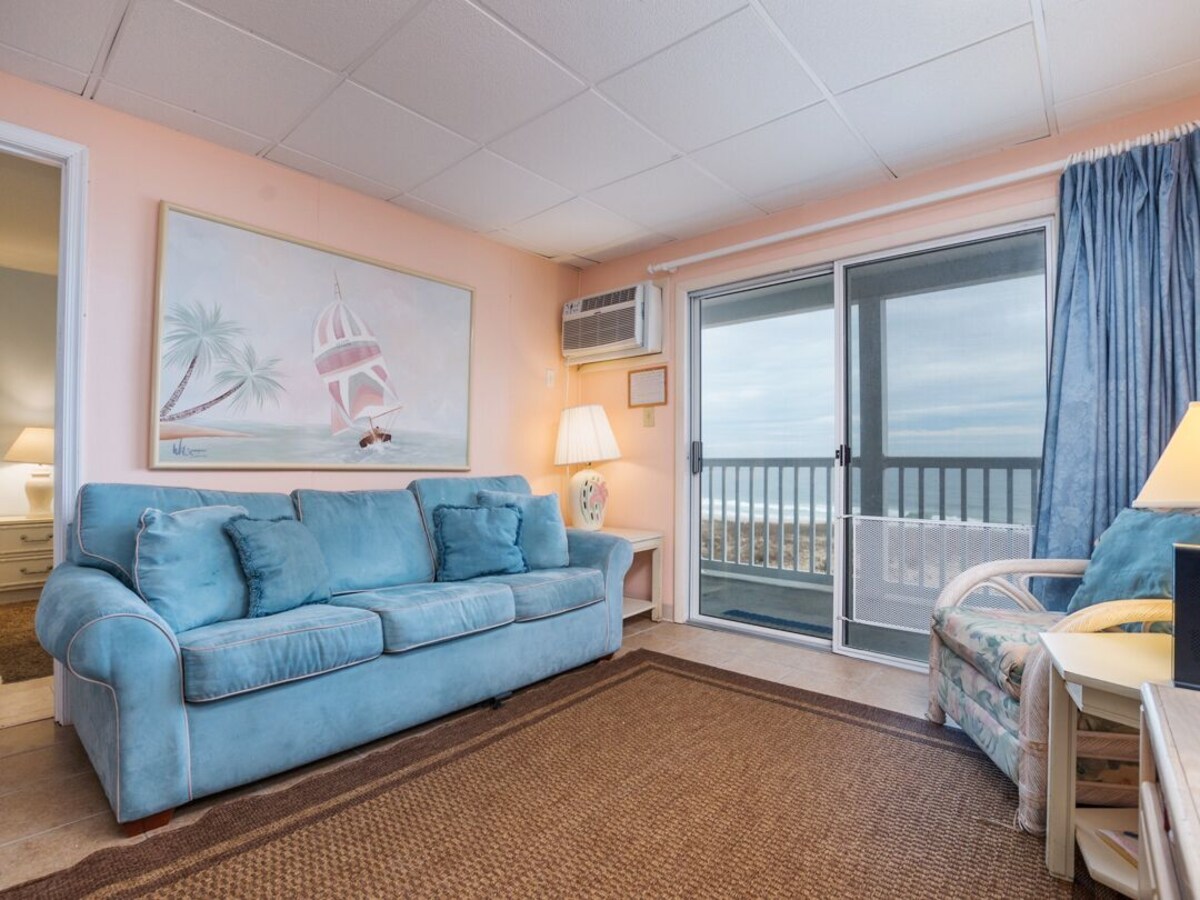 Oceanfront condos with rare 2 night minimum rentals and linens included!
