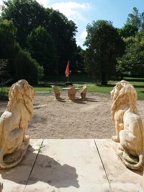 Enceinte de l’hébergement