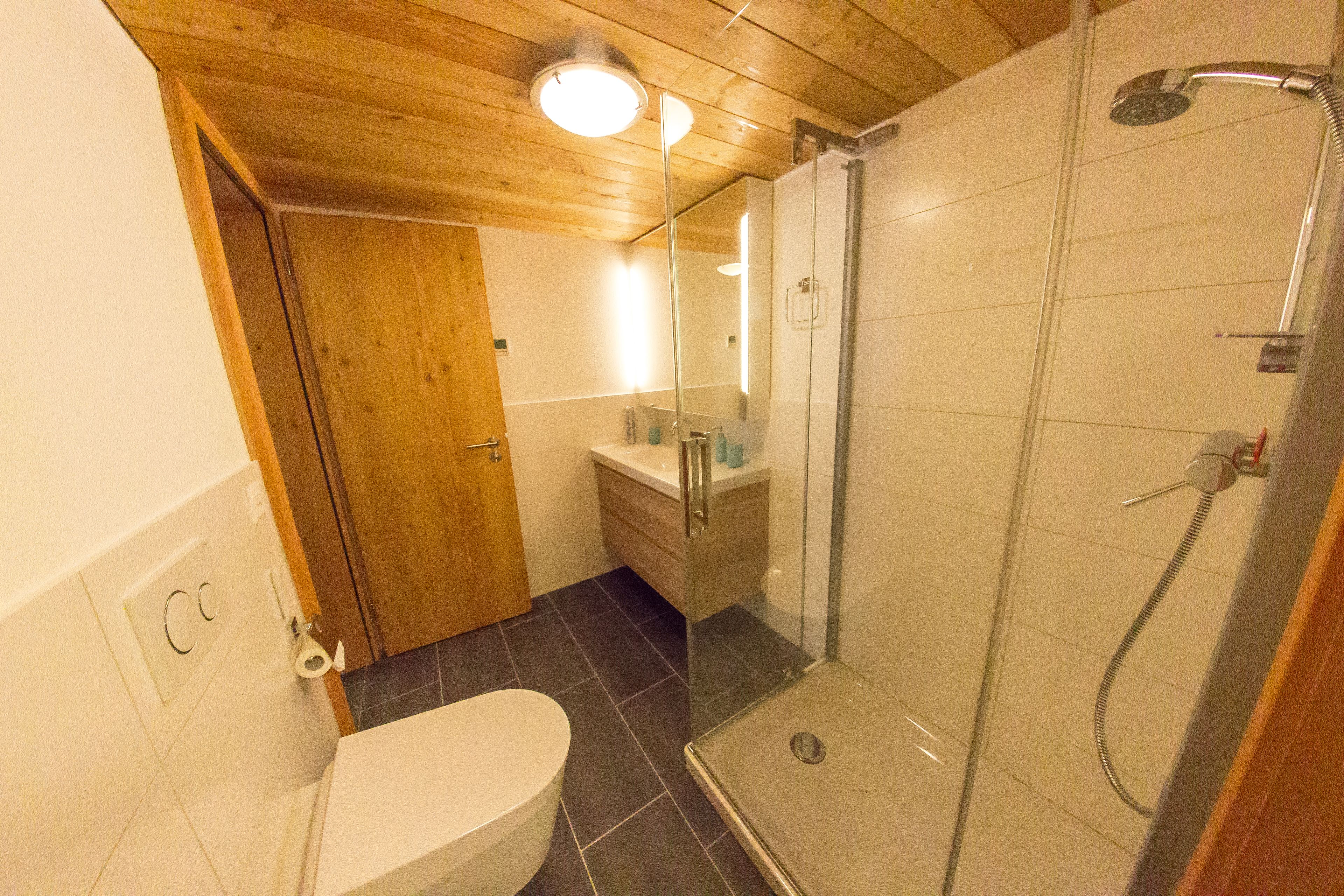 Chalet, 3 kamar tidur | Kamar mandi | Shower dan handuk
