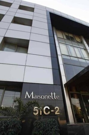 Fassade der Unterkunft